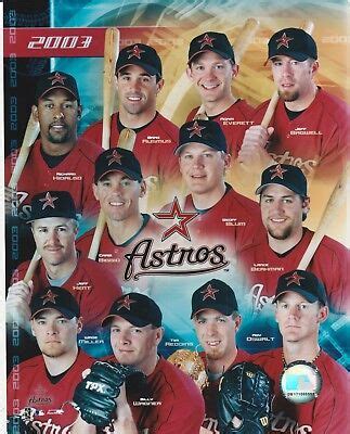 houston astros roster 2003
